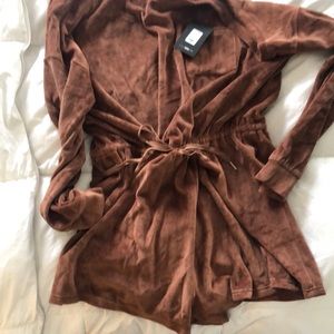Velour Romper